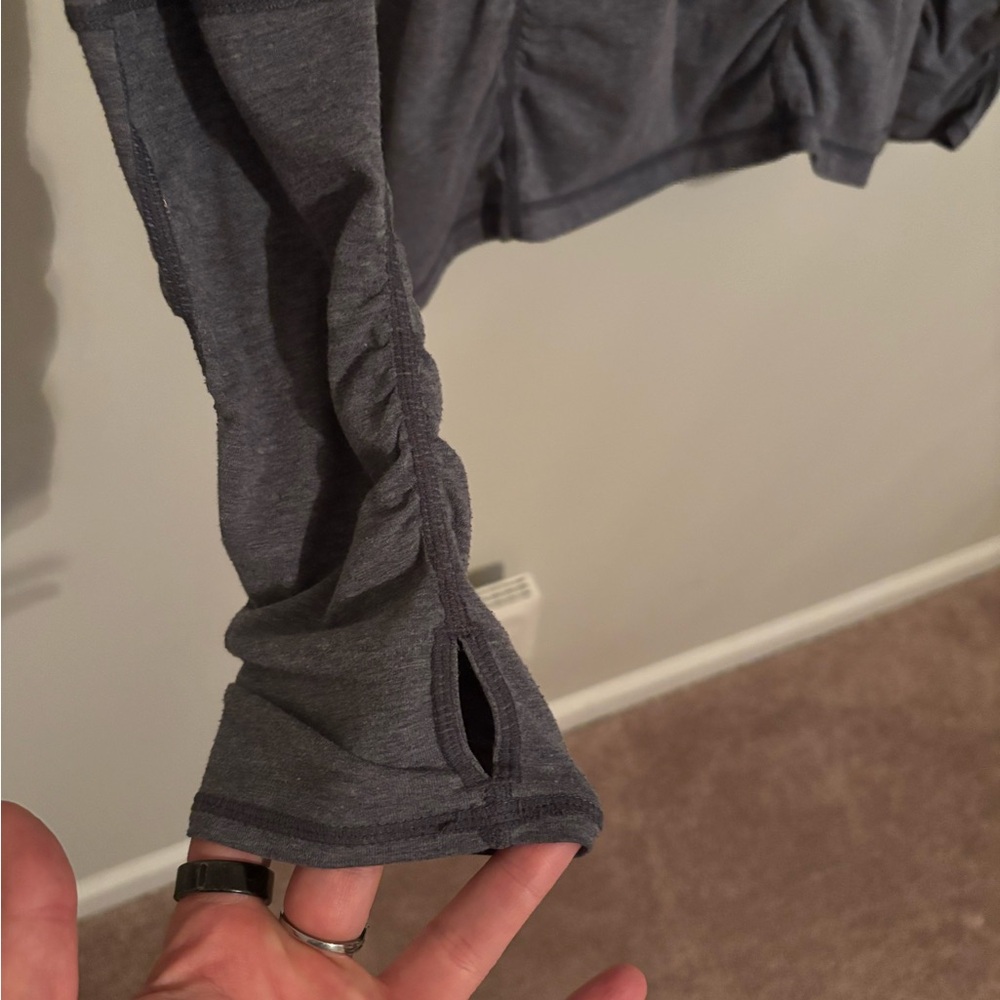 Zella Charcoal Long Sleeve Top - Picture 4 of 5